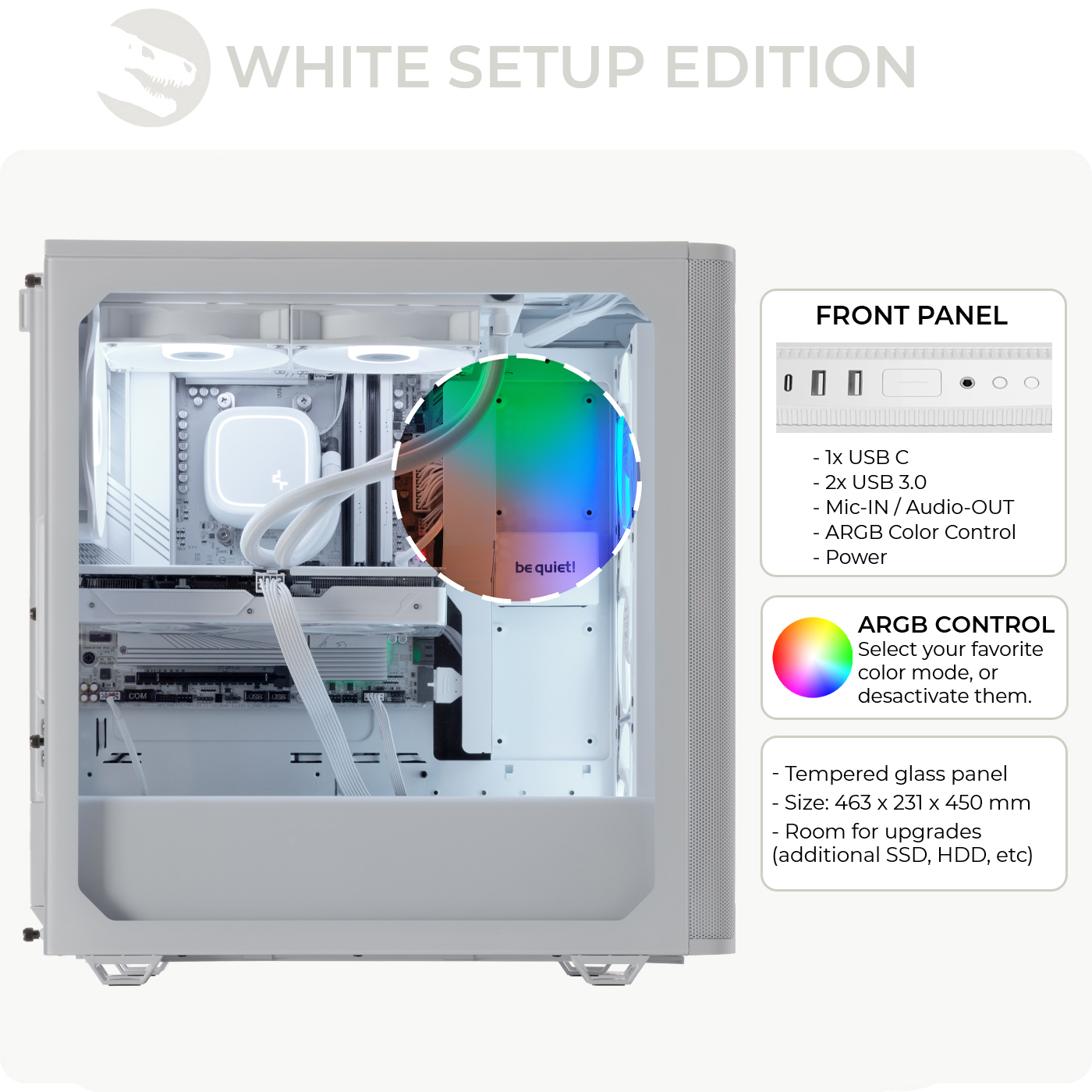 Gaming PC, AMD Ryzen 5 7600X3D, Geforce RTX5070 Pragmata Bundle