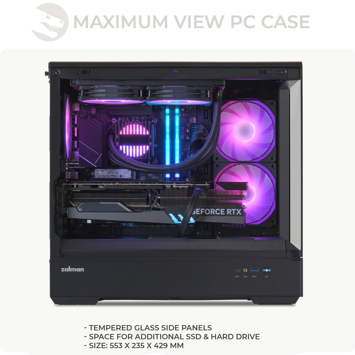 Gaming PC, AMD Ryzen 5 7600X3D, Geforce RTX5070Ti Pragmata Bundle