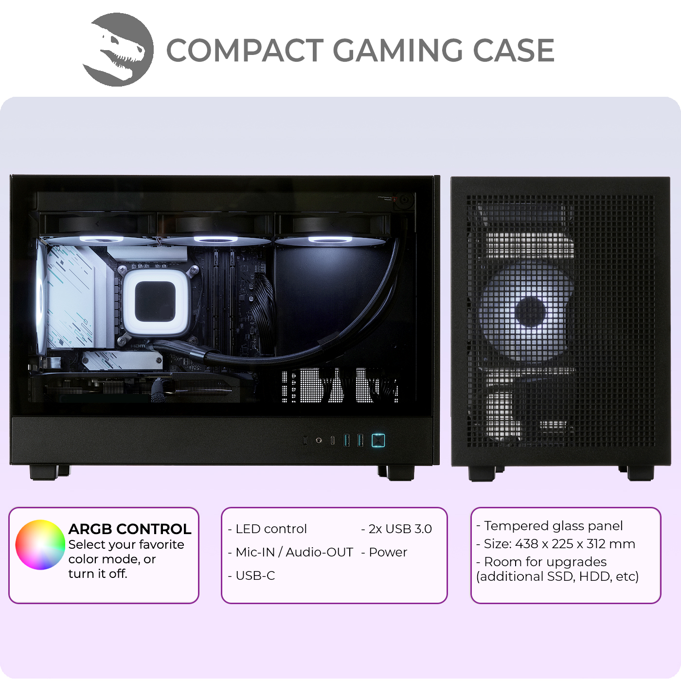 Mini-PC Evo, Intel Core Ultra 9 285K, Intel Graphics