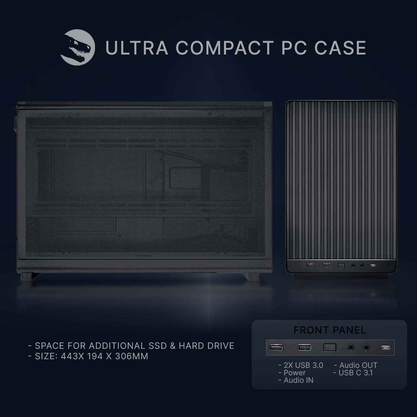 Pro Gaming Mini-PC, AMD Ryzen 9 7900X, Radeon RX 9070XT