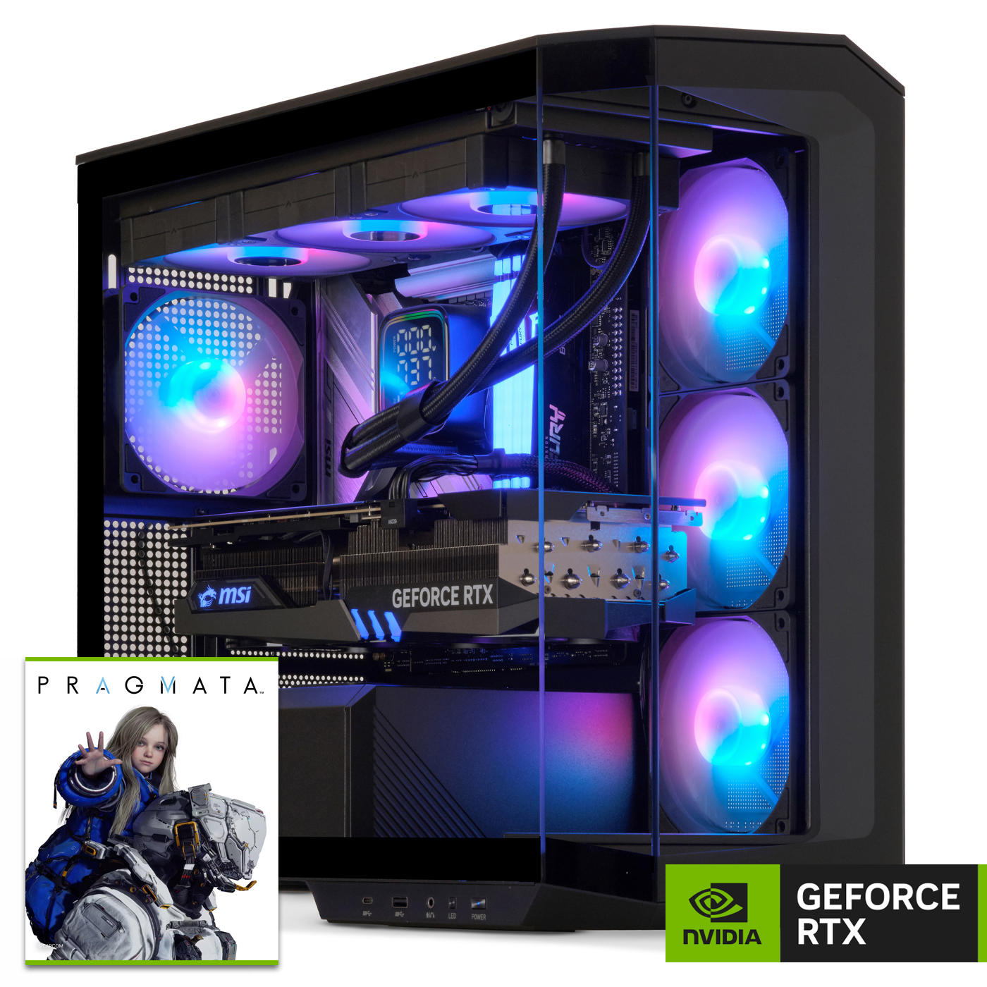 Gaming PC, Intel i5-14600KF, Geforce RTX5070Ti Pragmata Bundle