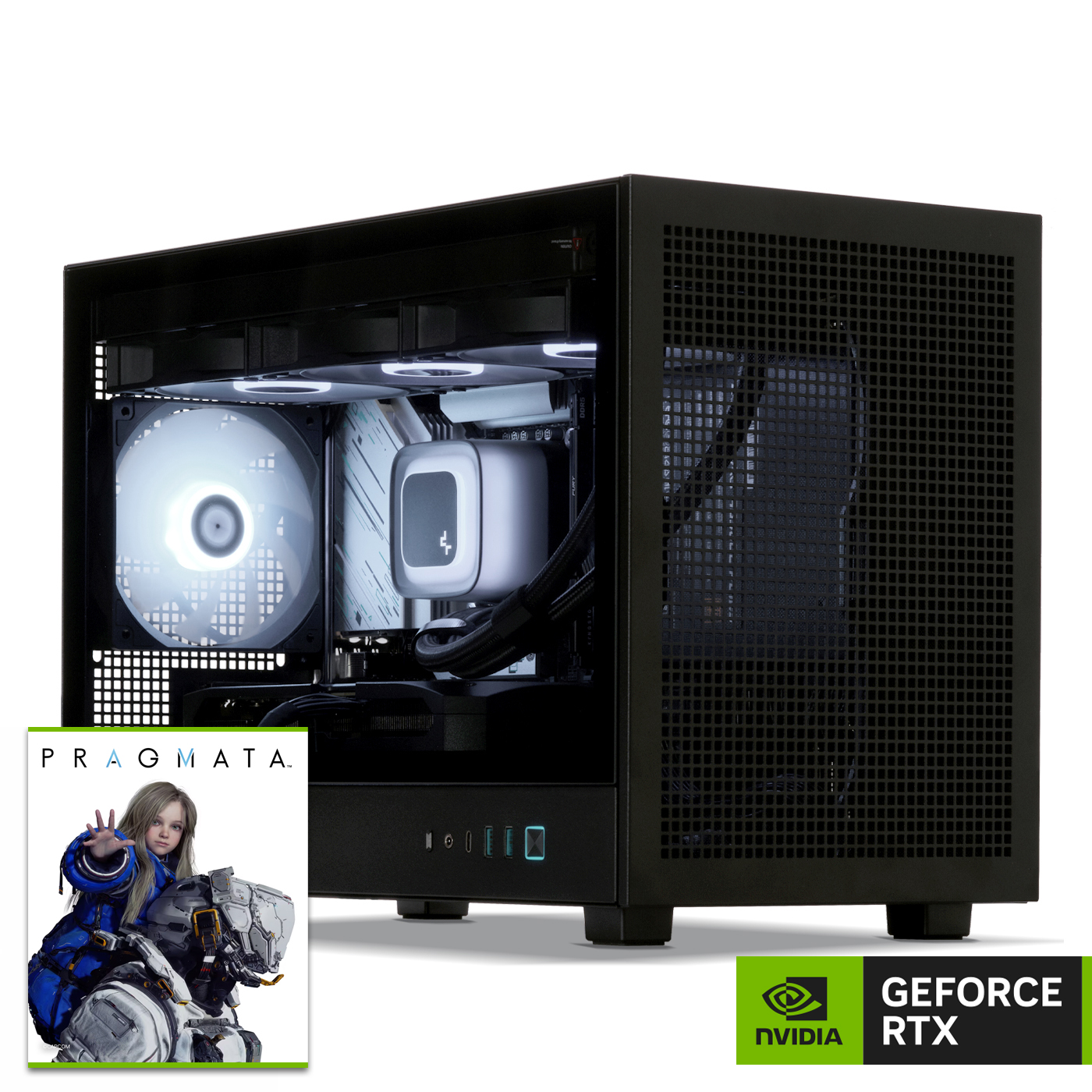 Mini-PC Pro Gamer, AMD Ryzen 9 9950X3D, Geforce RTX5080 Pragmata Bundle