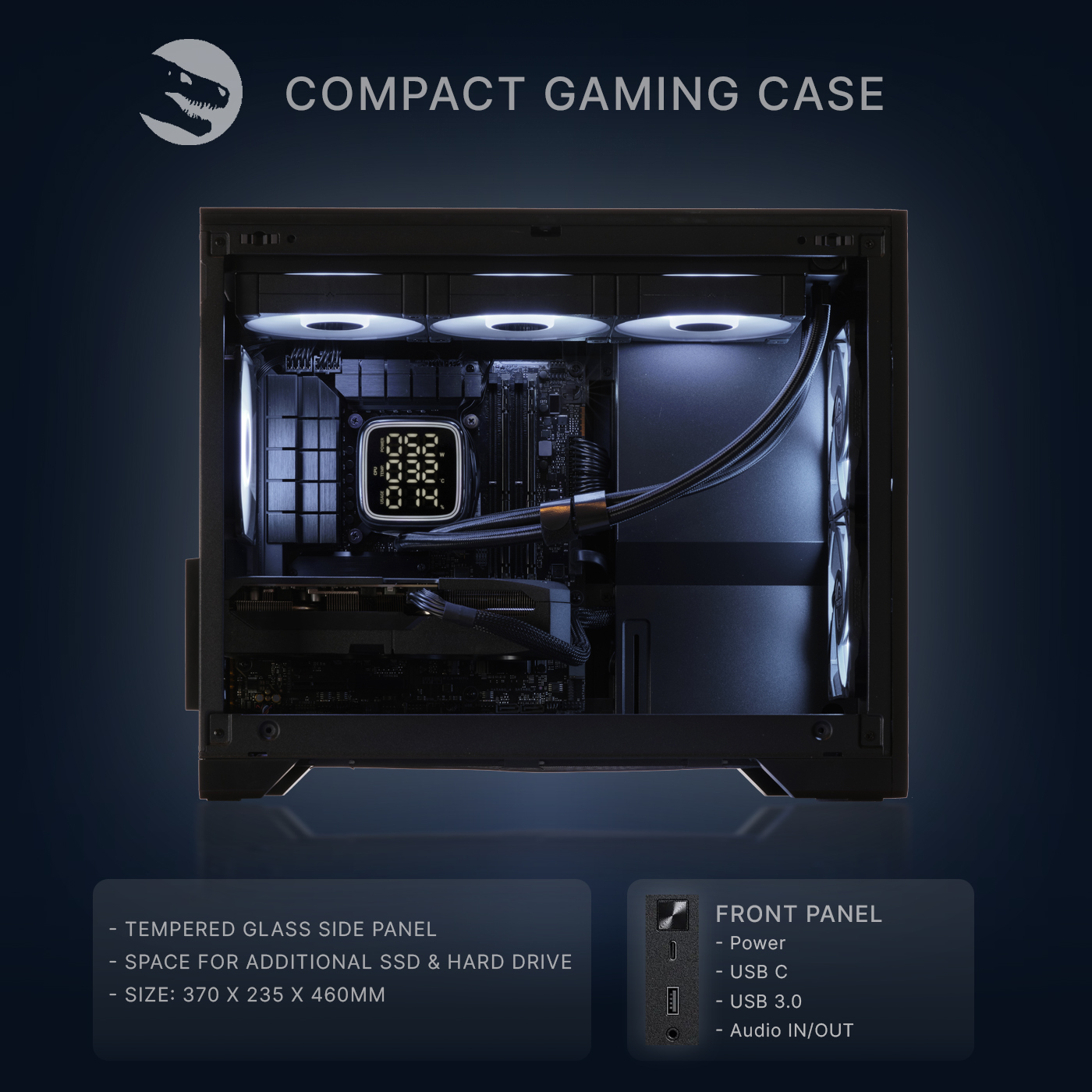 Office PC, AMD Ryzen 5 9600X, Radeon Graphics