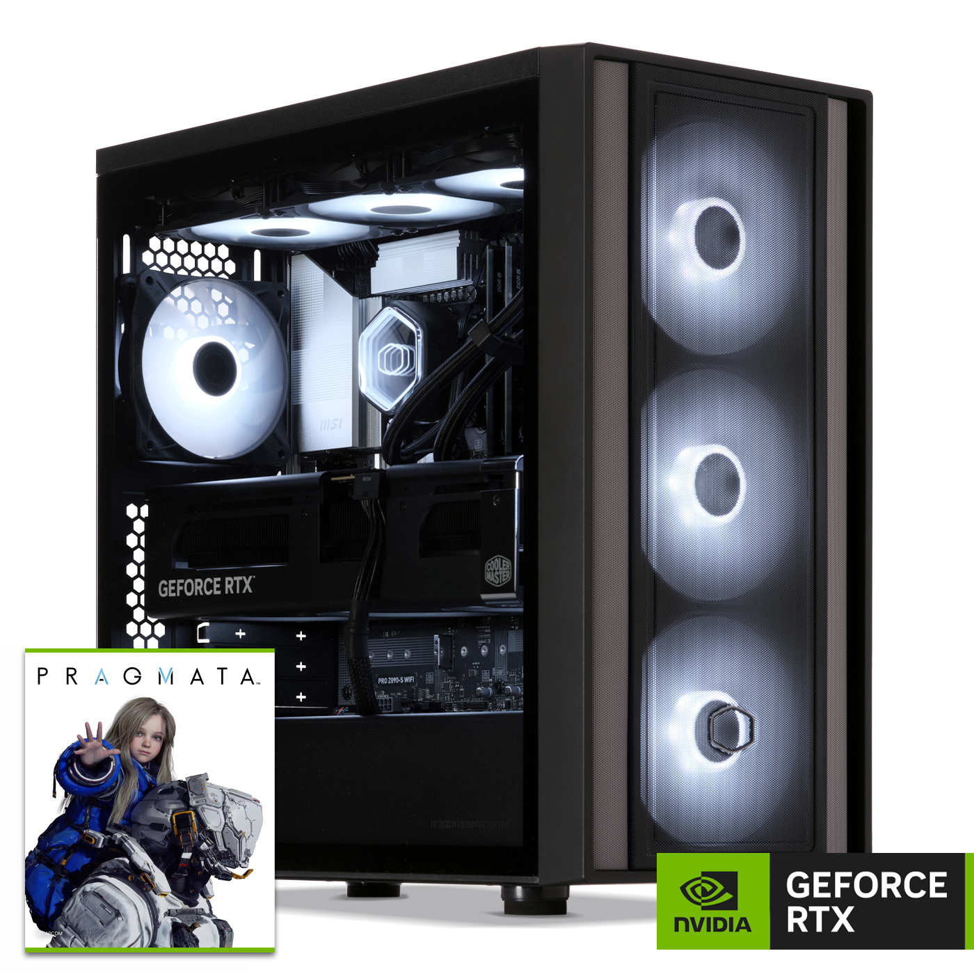 Gaming PC, AMD Ryzen 7 7800X3D, Geforce RTX5080 Pragmata Bundle